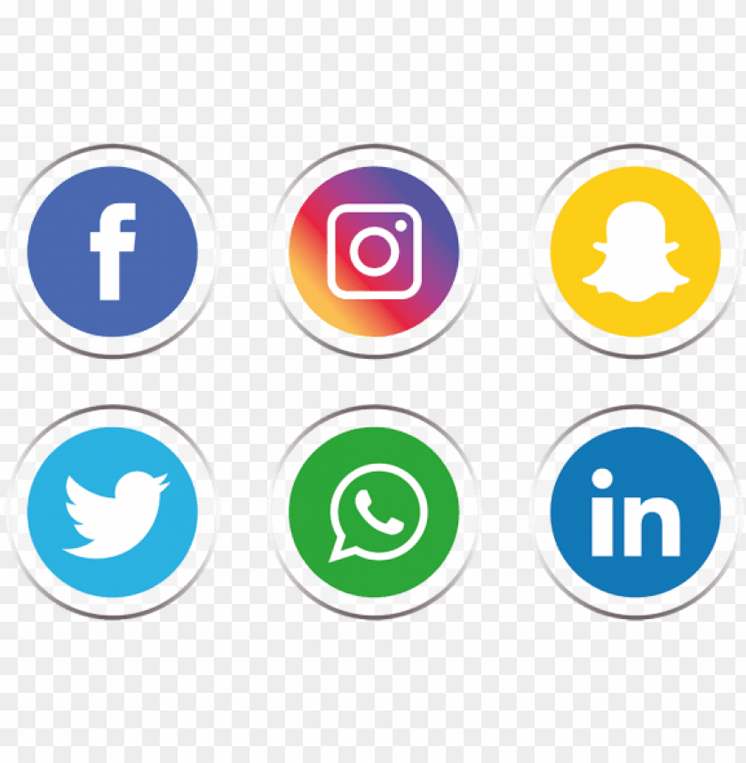 Set Icon And Vector Facebook Instagram Icon Png Image With