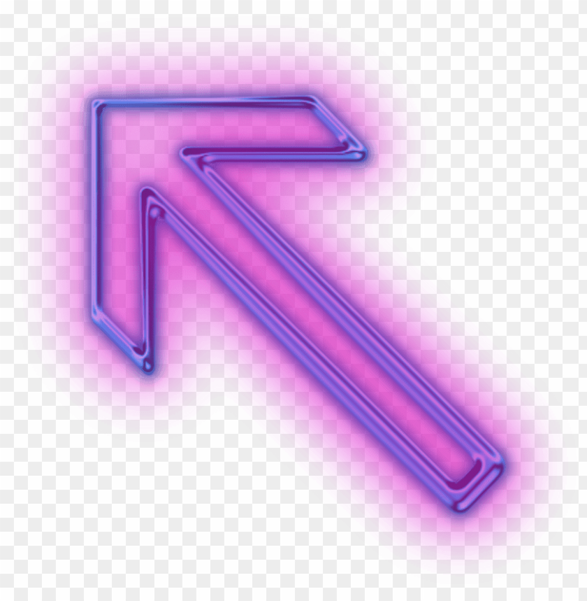 Seta Neon Png Image With Transparent Background Toppng - neon purple roblox logo black background