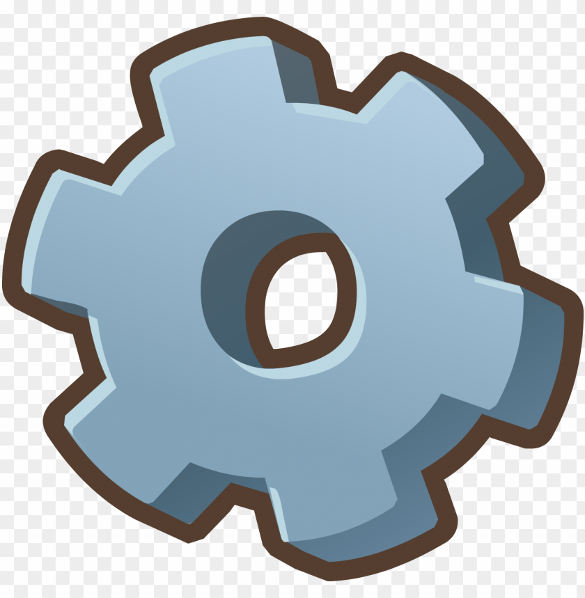 settings gear cartoon vector icon PNG image with transparent background@toppng.com