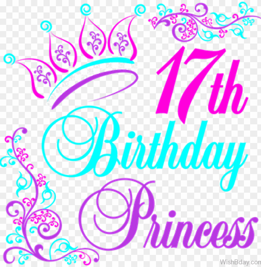 Download Seventeenth Birthday Princess Happy 8th Birthday My Princess Png Image With Transparent Background Toppng