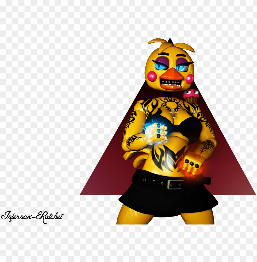 FNAFNG Withered Chica transparent background PNG clipart