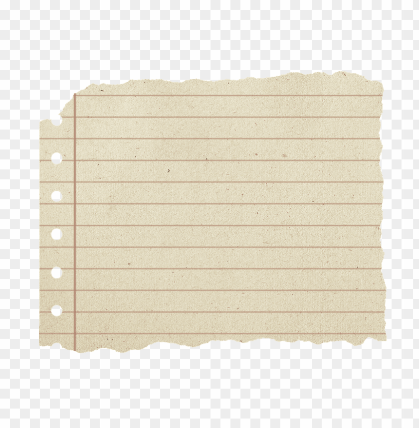 Shabby Paper Block Torn Leaf Writing Block Torn Ripped Lined Paper Png Image With Transparent Background Toppng