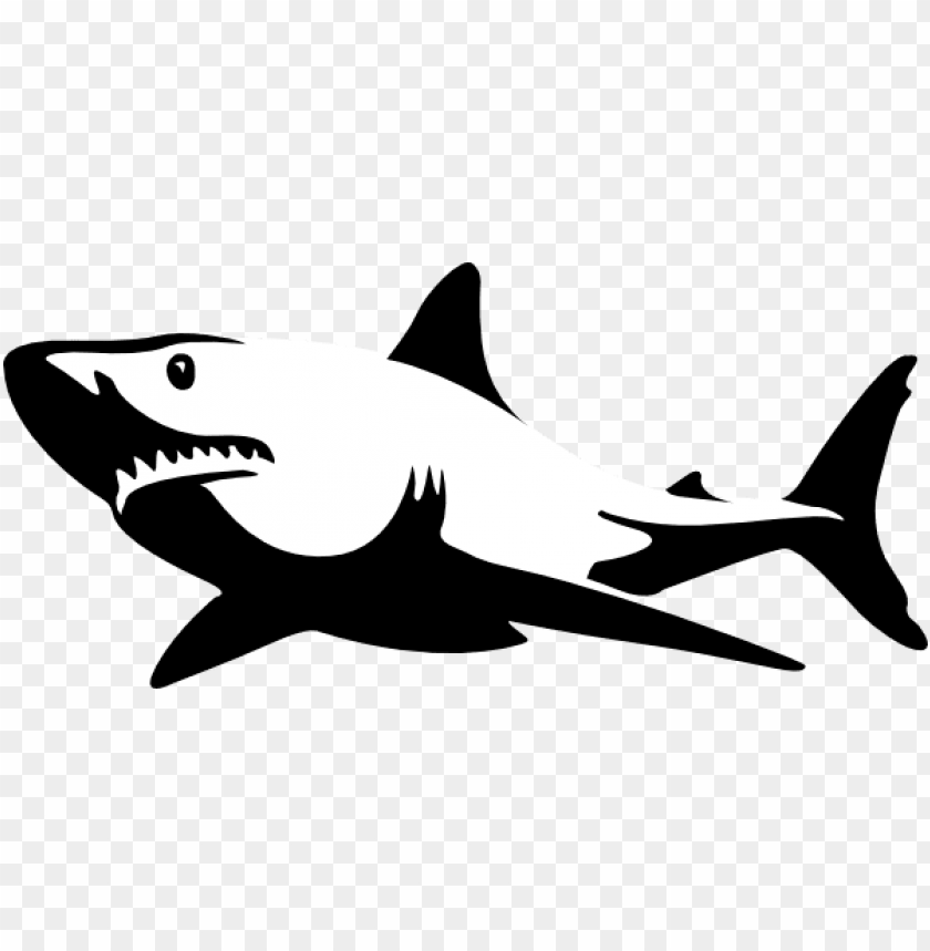 Shadow Clipart Shark Black And White Shark Clipart Png Image With Transparent Background Toppng - transparent roblox shadow head