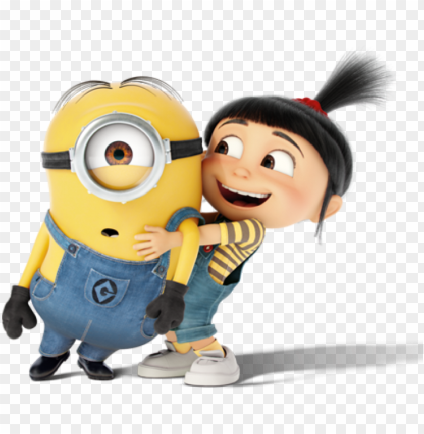 share this image despicable me agnes and minio PNG transparent with Clear Background ID 165911