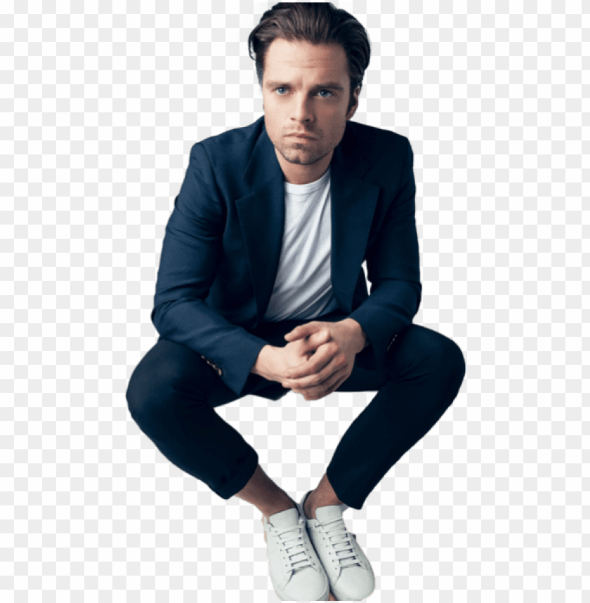 share this image - sebastian stan august man photoshoot PNG image with transparent background@toppng.com