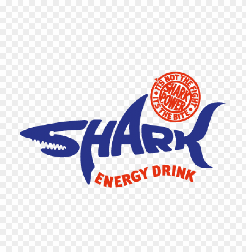  shark energy drink vector logo free download - 463725