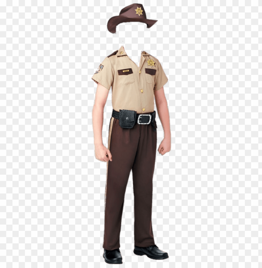 Download Sheriff S Costume Kids Png Images Background Toppng - mcso sheriff badge roblox