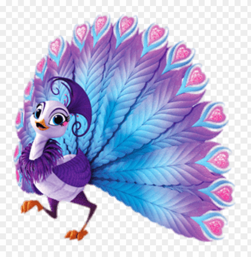 Download shimmer and shine roya the peacock clipart png photo | TOPpng