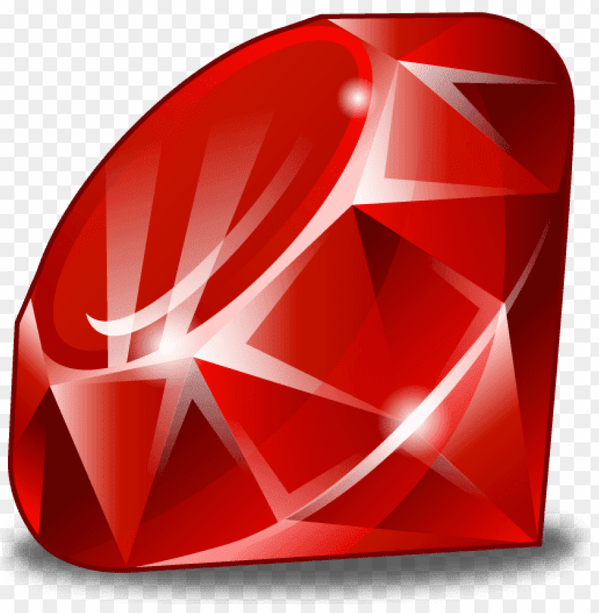 shining ruby PNG transparent with Clear Background ID 118895