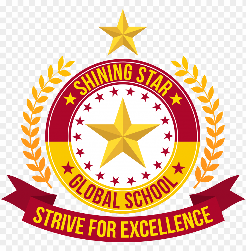 shiningstarglobal school - school logo design PNG image with transparent  background | TOPpng