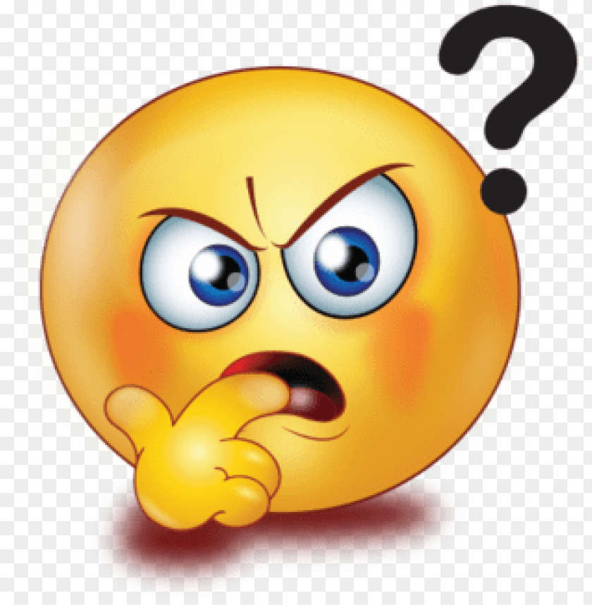Shocked With Question Mark - Question Mark Emoji Animatio PNG ...