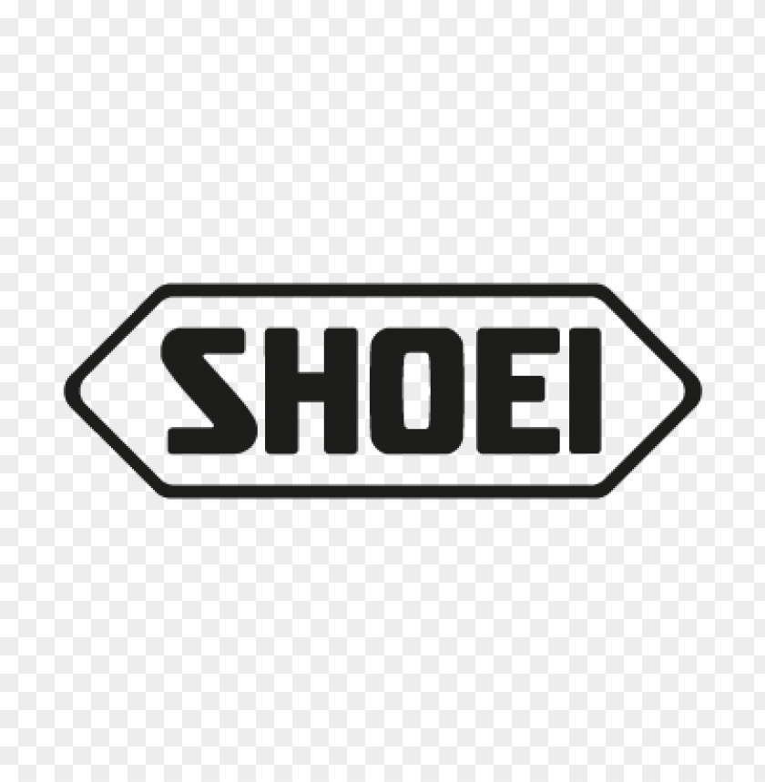  shoei black vector logo download free - 463774