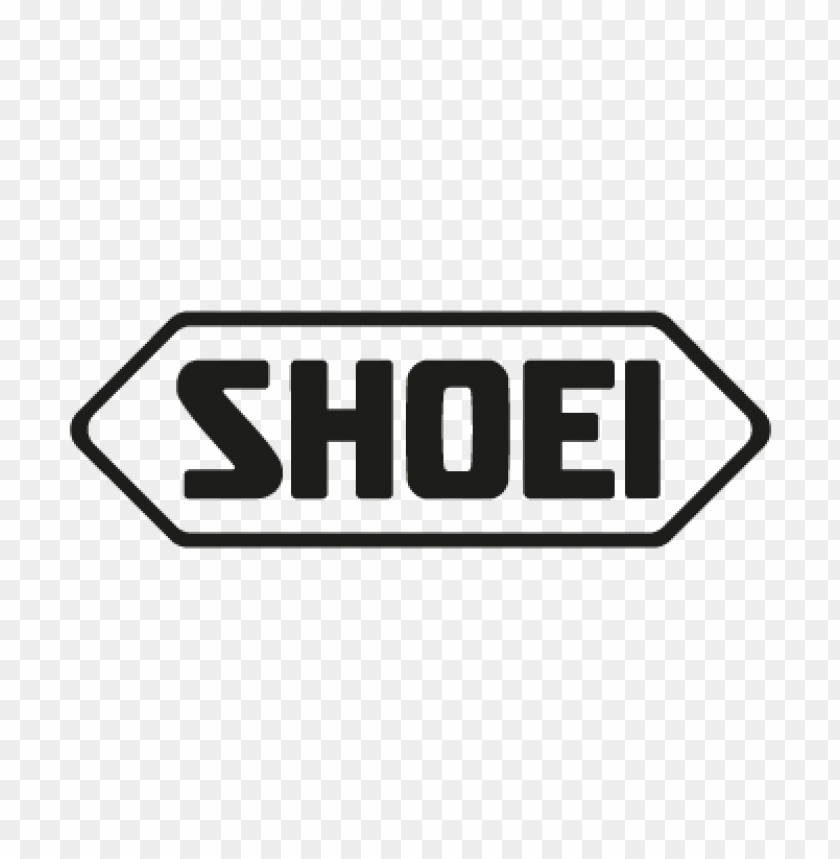 shoei black vector logo download free