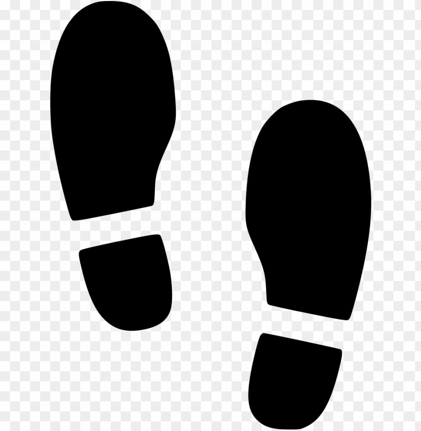 shoes foot step footsteps - foot step icon free PNG image with transparent  background | TOPpng