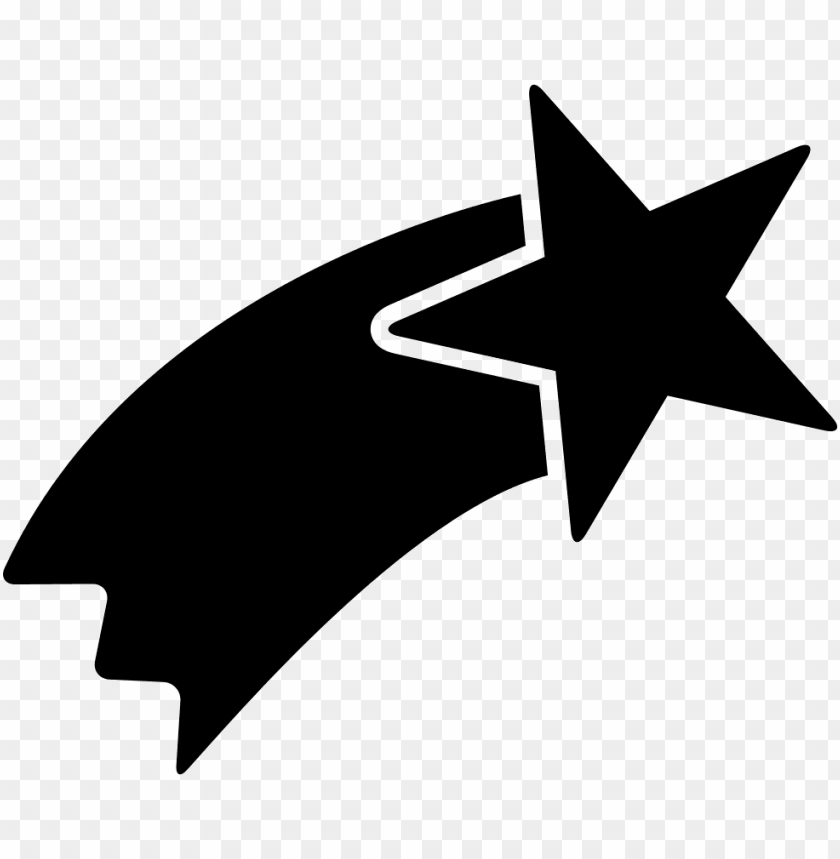 shooting star icon PNG transparent with Clear Background ID 81221