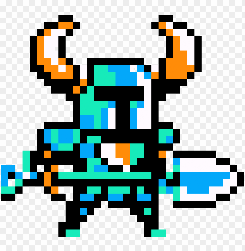 Shovel Knight - Shovel Knight Pixel Art PNG Transparent With Clear Background ID 196517