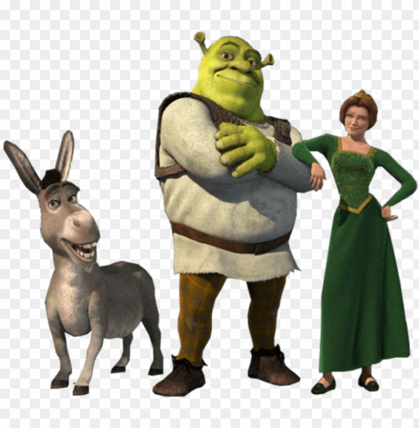 Shrek Film Series Princess Fiona Donkey PNG - Free Download