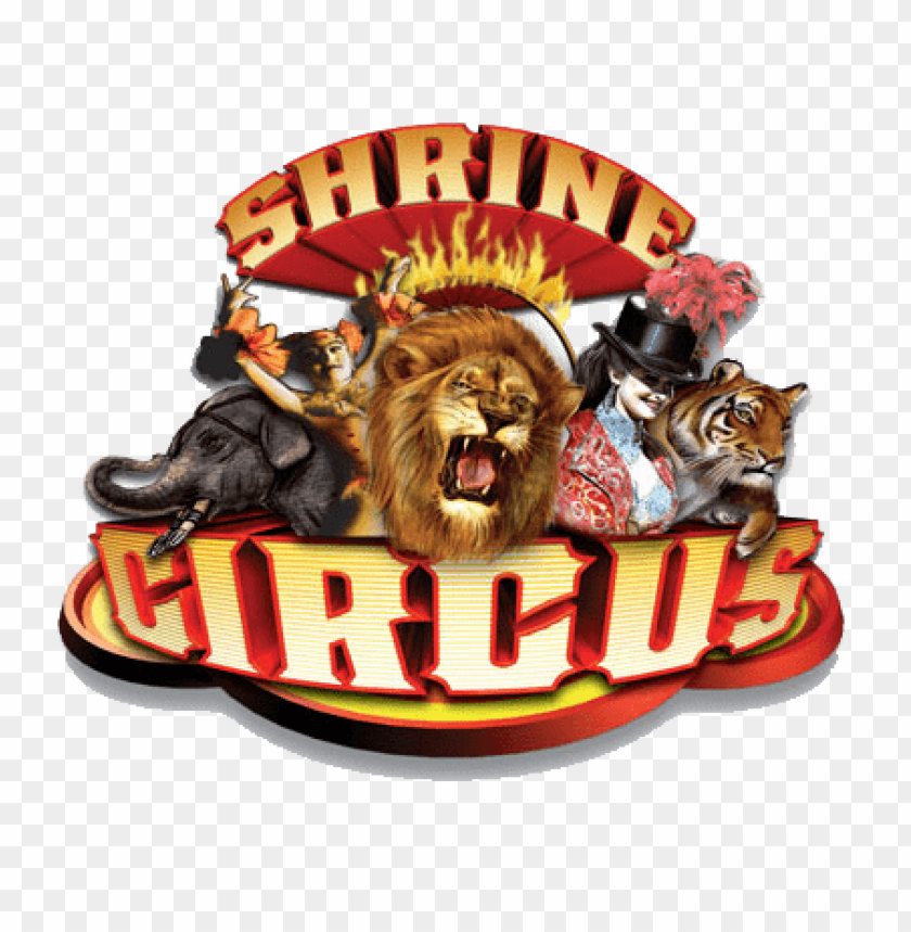 miscellaneous, shows, shrine circus logo, 