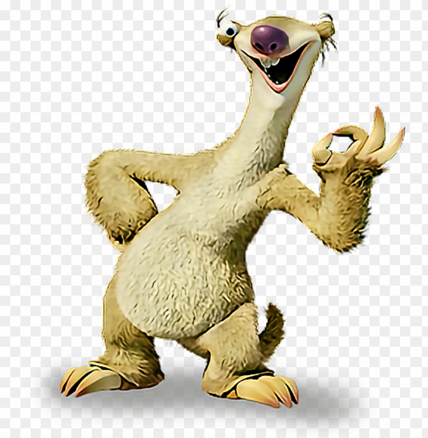 sid #iceage #eradogelo @lucianoballack - sid the sloth body PNG image with  transparent background | TOPpng