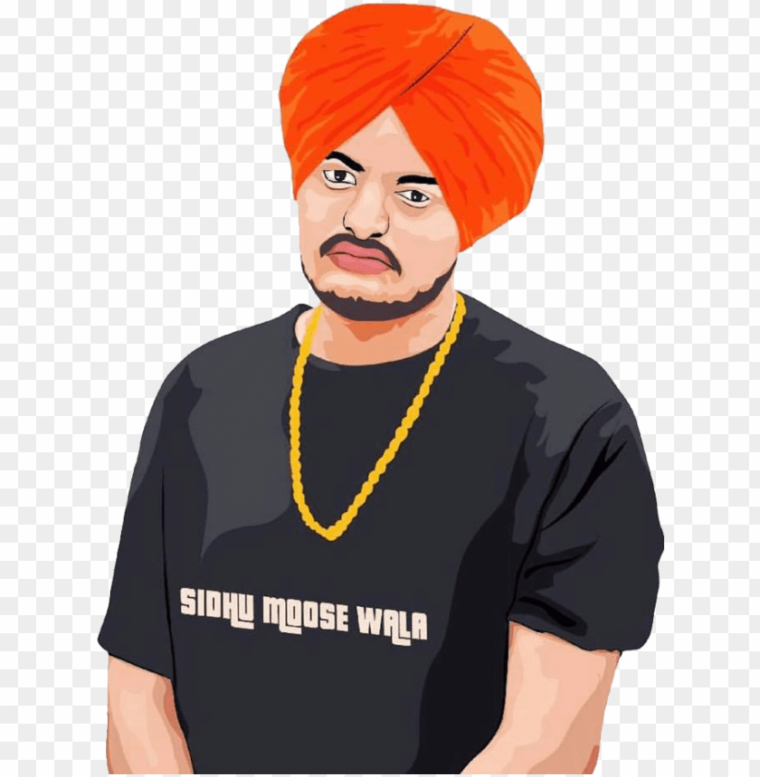 sidhu moose wala photos hd PNG image with transparent background | TOPpng