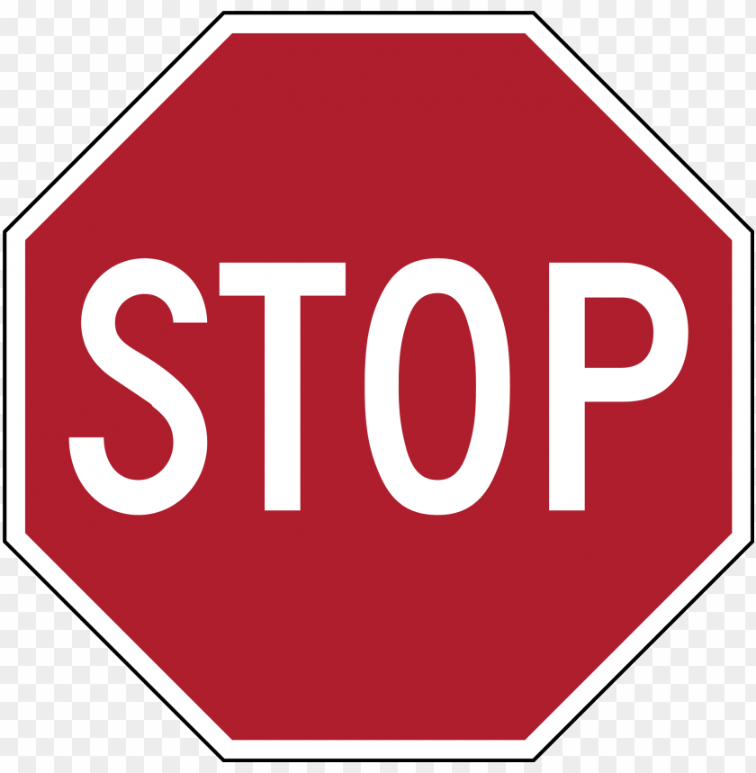 sign stop png - Free PNG Images ID 17624