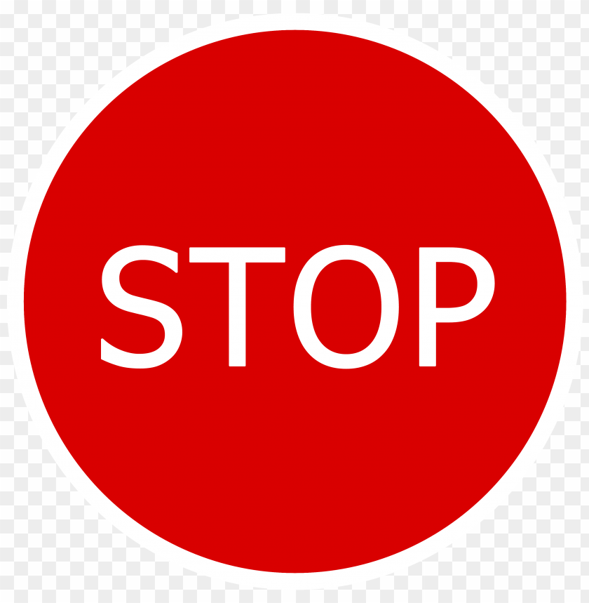 sign stop png - Free PNG Images ID 19101