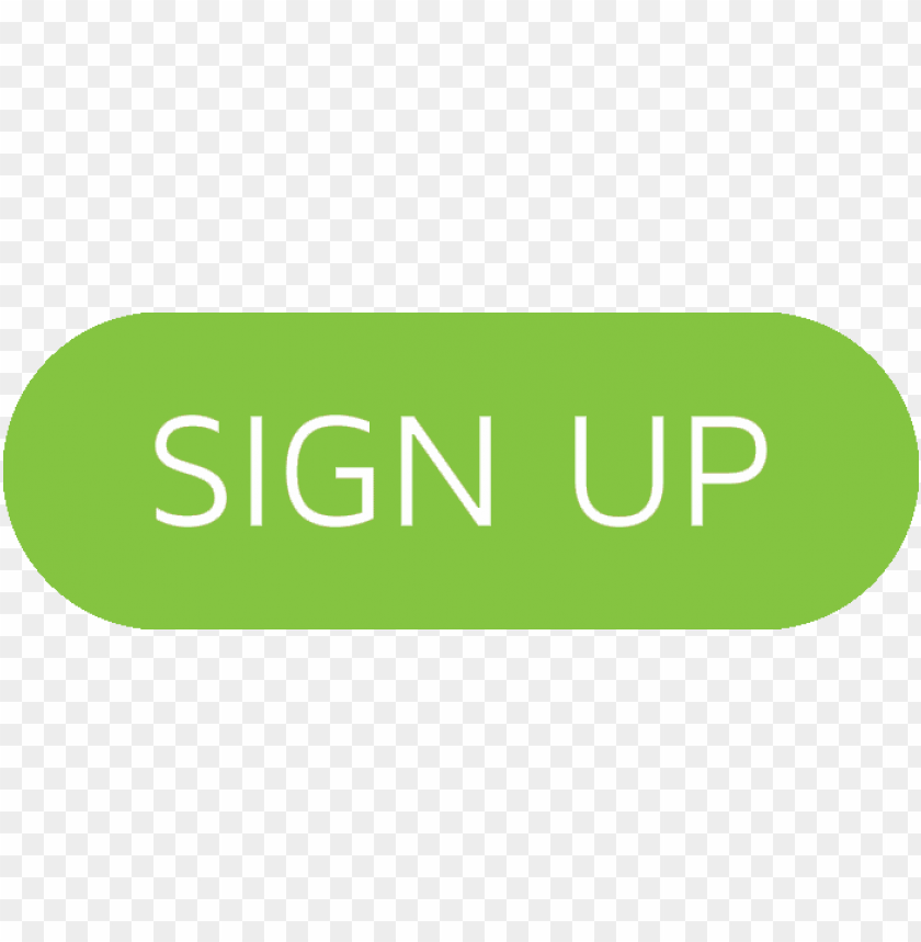 sign up button PNG image with transparent background | TOPpng