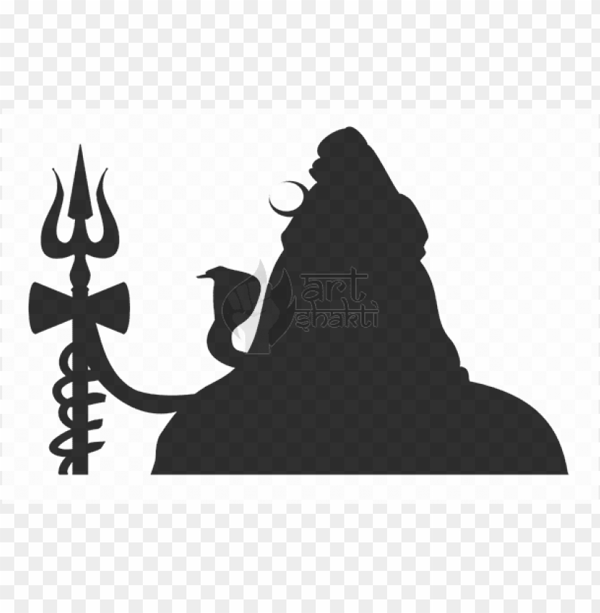 silhouette lord shiva graphics art - kachnarcity PNG image with transparent  background | TOPpng
