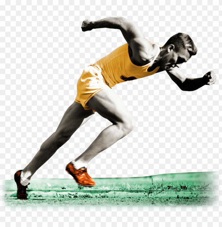 silhouette of man running - running race PNG image with transparent background@toppng.com