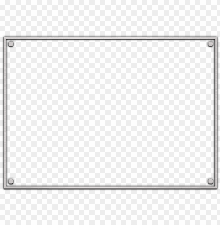 silver border 1 - rectangle shape clipart black and white PNG image with  transparent background | TOPpng