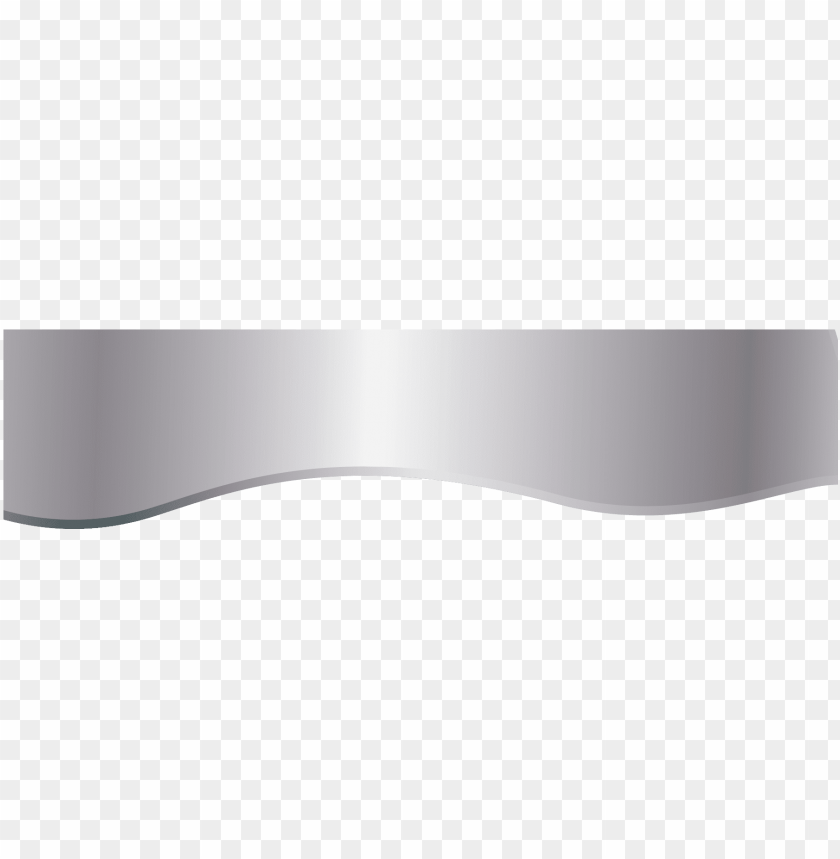 silver gray banner PNG transparent with Clear Background ID 90628