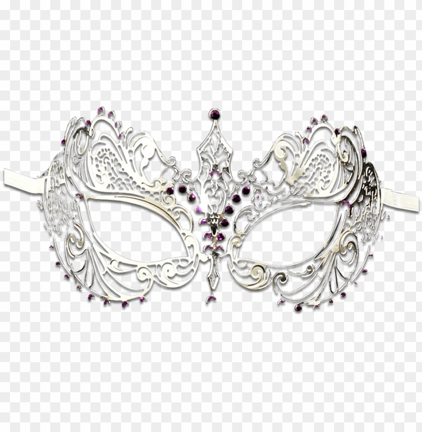 Silver Masquerade Mask Png - Silver Masquerade Mask Transparent PNG Image With Transparent Background