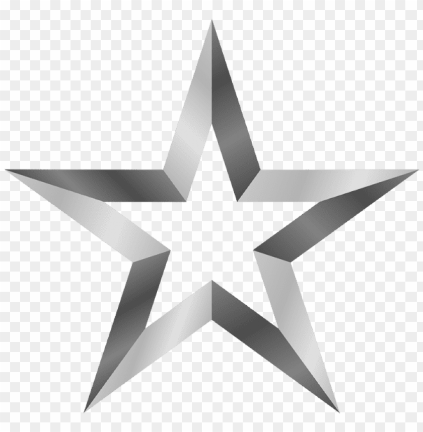 silver star clipart png photo - 30025
