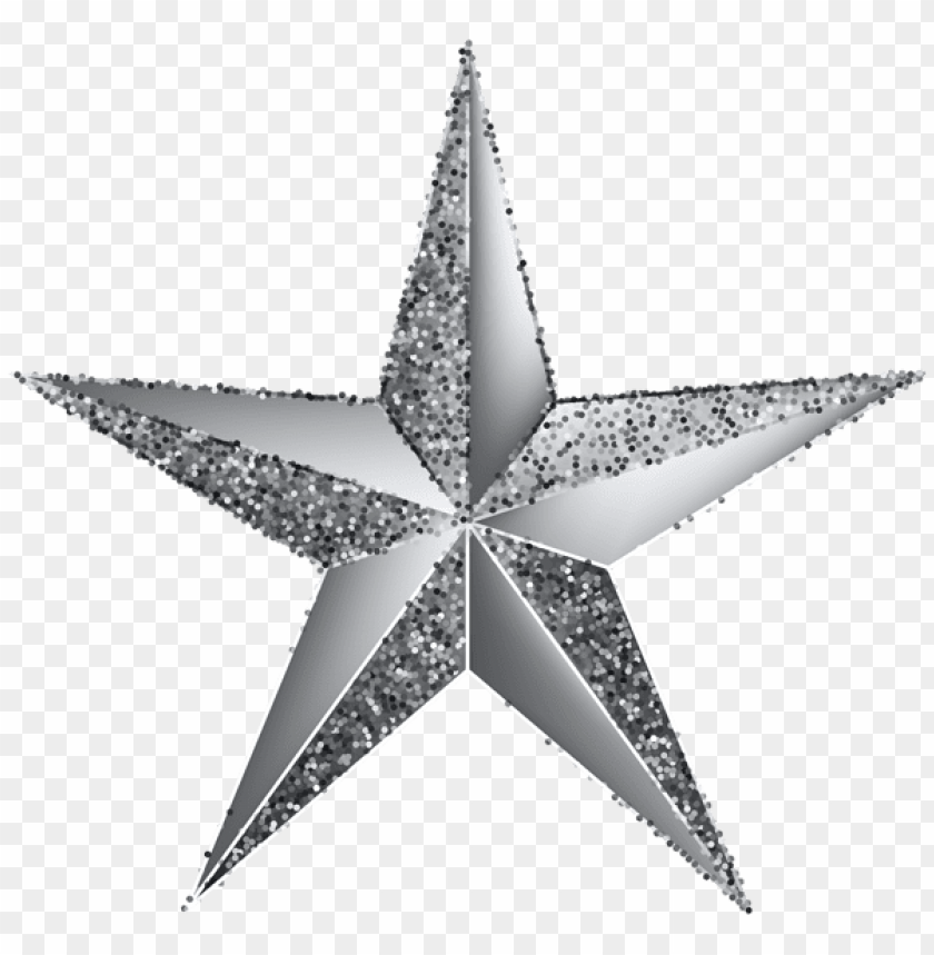 silver star transparent