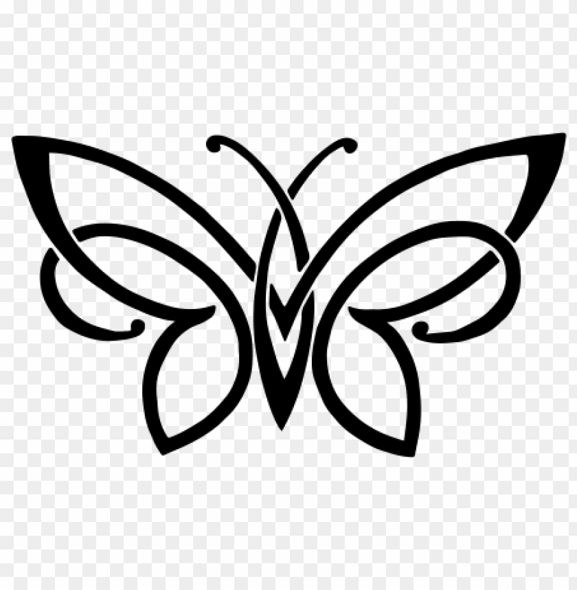 miscellaneous, tattoos, simple butterfly tattoo, 