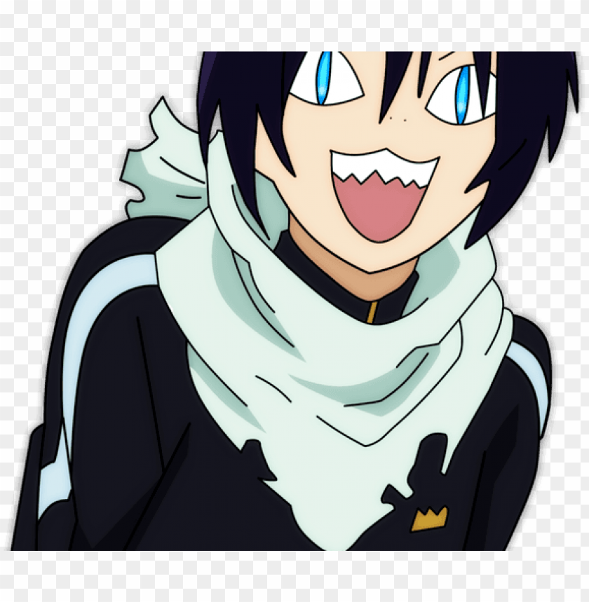 Simple Transparent Kawaii Anime Face Yato Noragami Troll Face