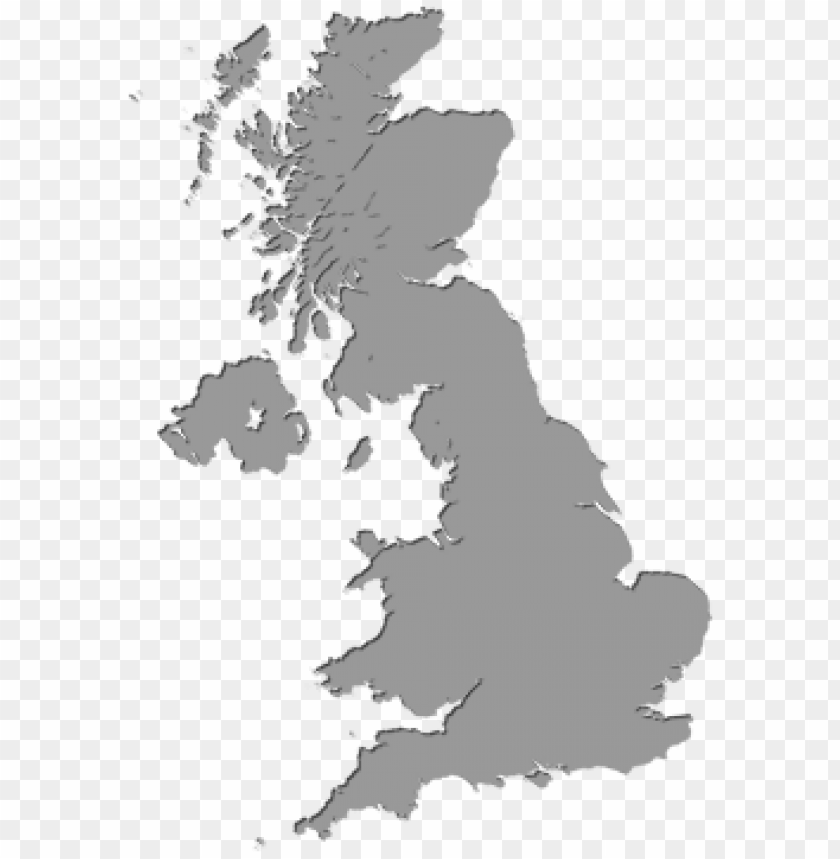 simple uk map PNG transparent with Clear Background ID 97737
