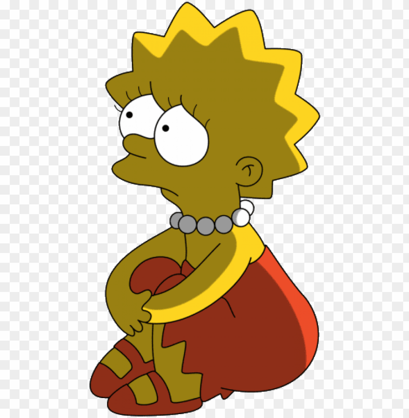 Sad Simpsons And Bart Image - Sad Bart Simpson PNG Transparent