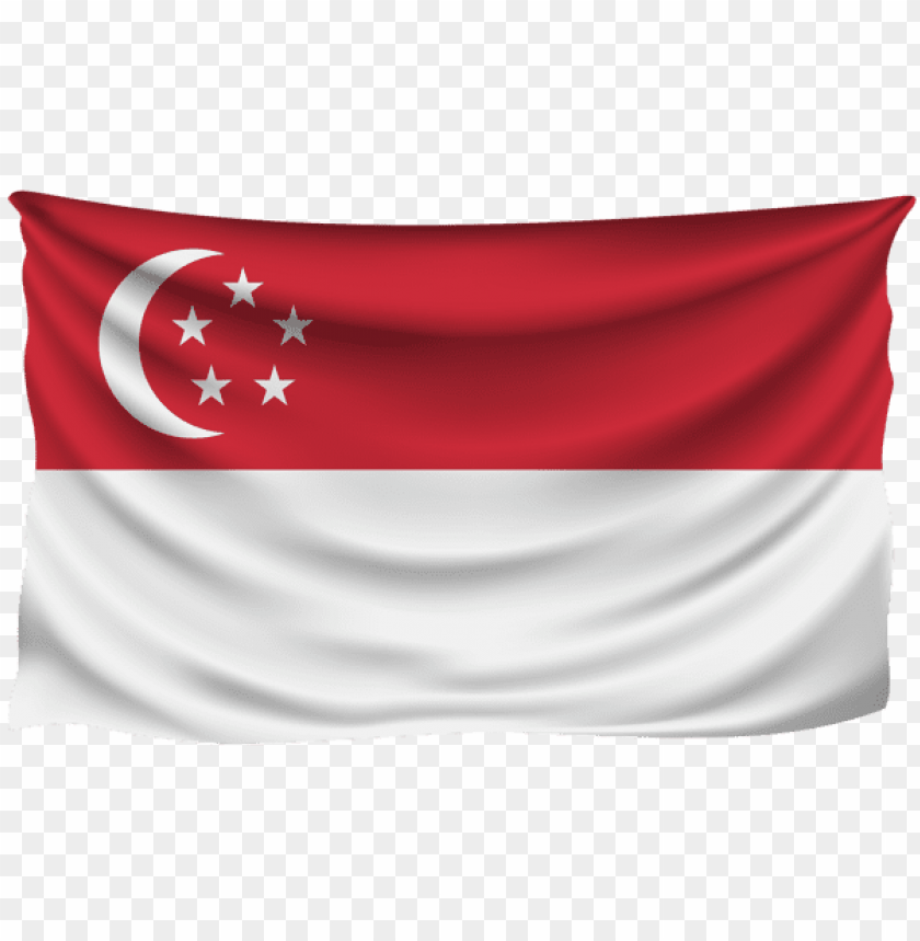 free PNG Download singapore wrinkled flag clipart png photo   PNG images transparent