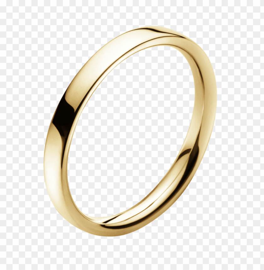 single gold ring jewelry PNG image with transparent background | TOPpng