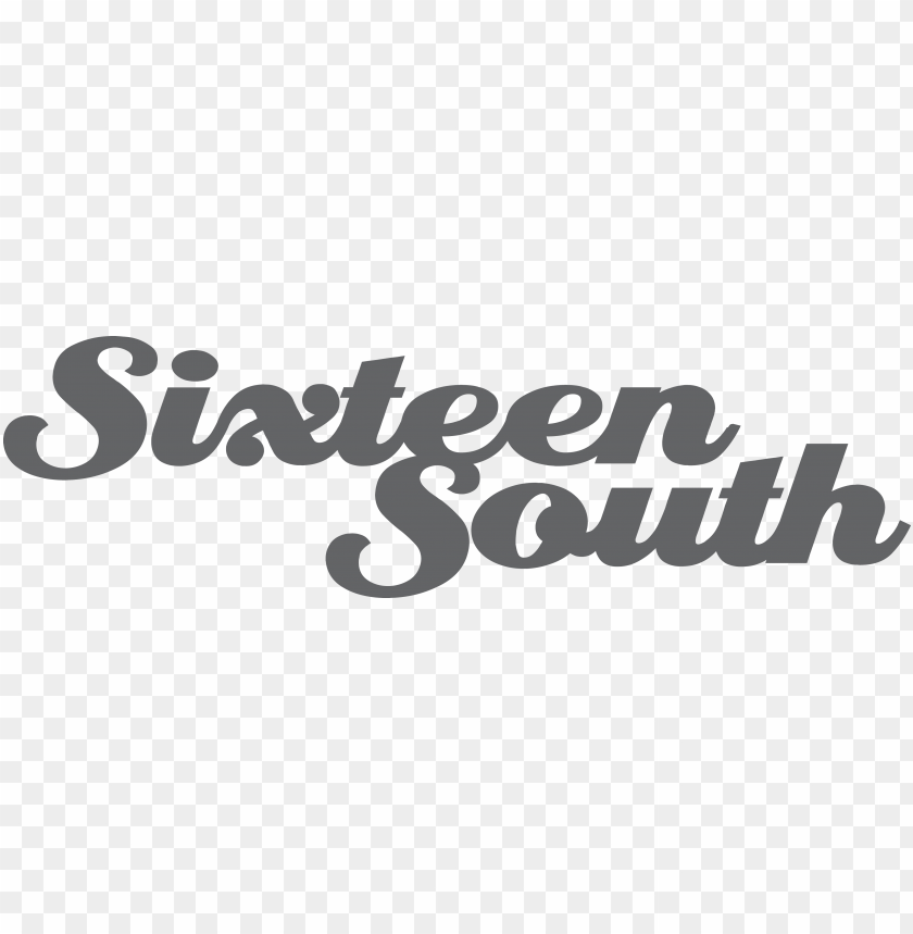 sixteen south opens distribution arm sixteen south logo PNG transparent with Clear Background ID 183755