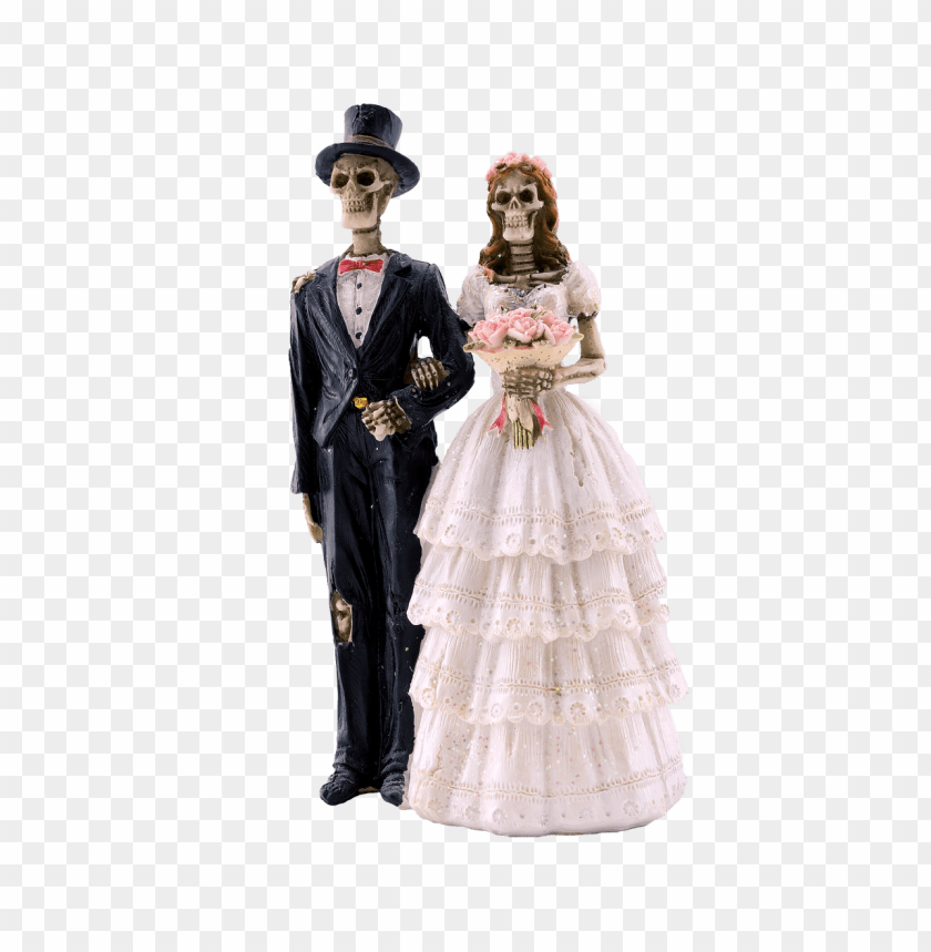 people, skulls and skeletons, skeleton bride and groom, 