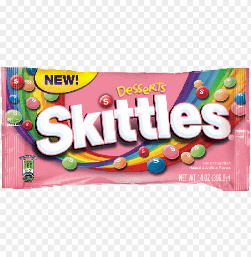 skittles desserts - skittles crazy cores, dessert
