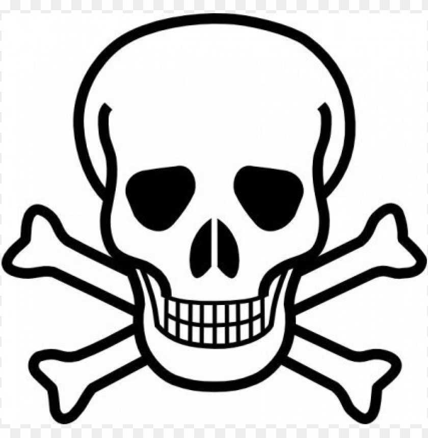  skull and crossbones logo vector free - 468653