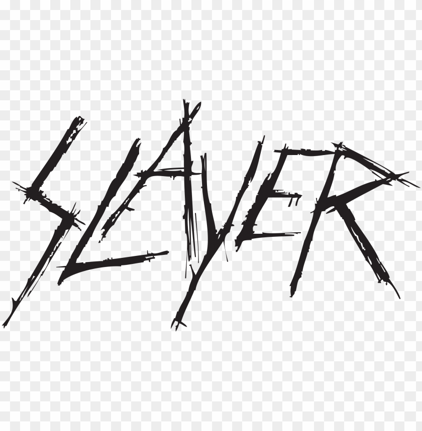 High Resolution Transparent Slayer Logo