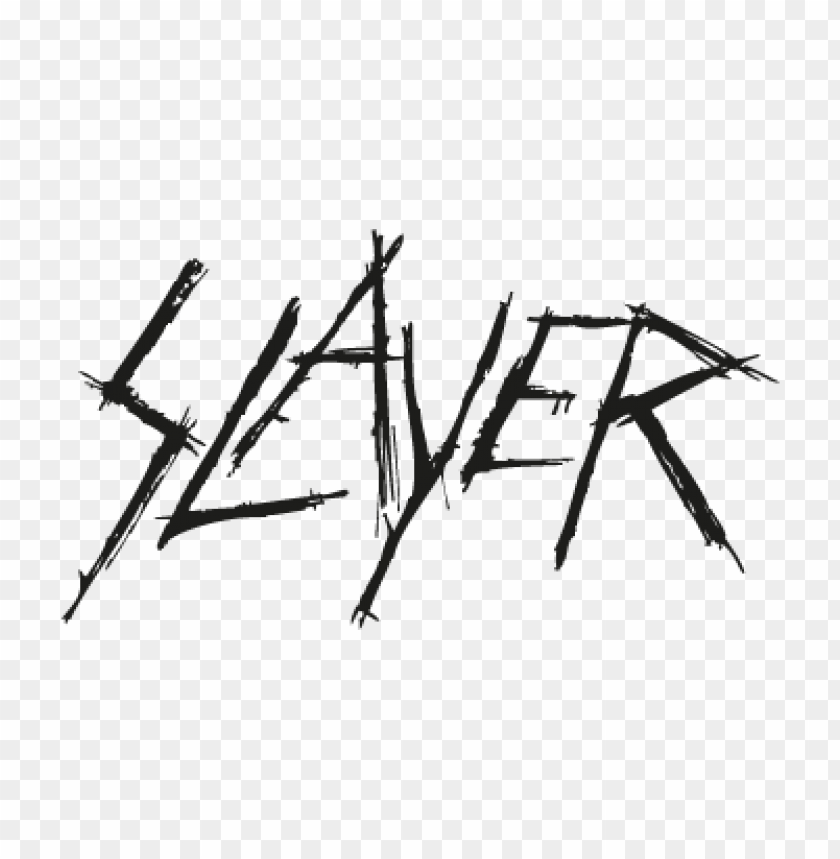  slayer band vector logo download free - 463878