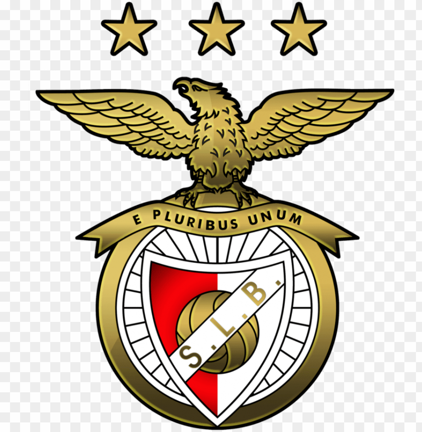 slb benfica logo 4 by louis - s.l. benfica PNG image with transparent
