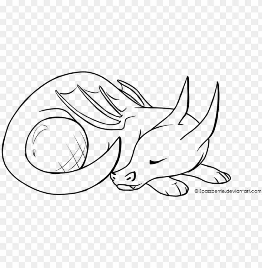 sleeping dragon photo drawing stained glass PNG transparent with Clear Background ID 196723
