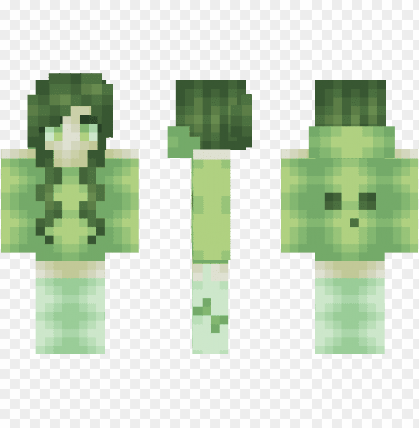 Slime Girl Minecraft Ski Png Image With Transparent Background Toppng