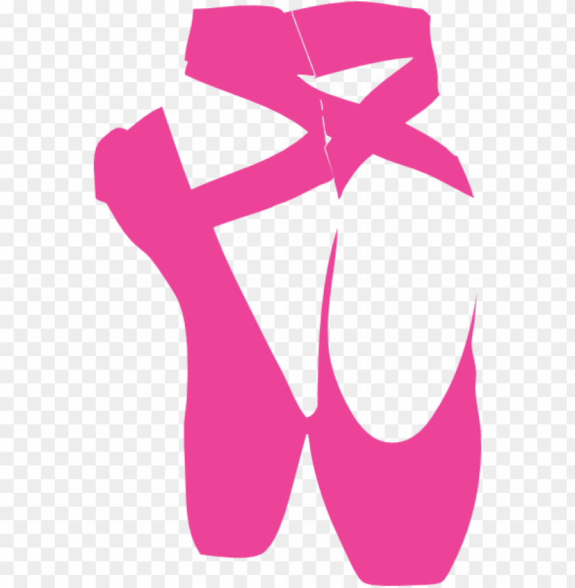 small - ballet shoes silhouette PNG 